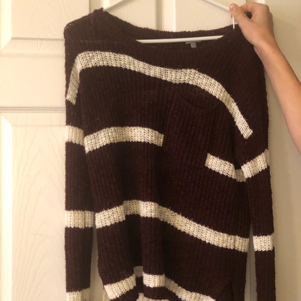 a nice soft, fuzzy and warm sweater!